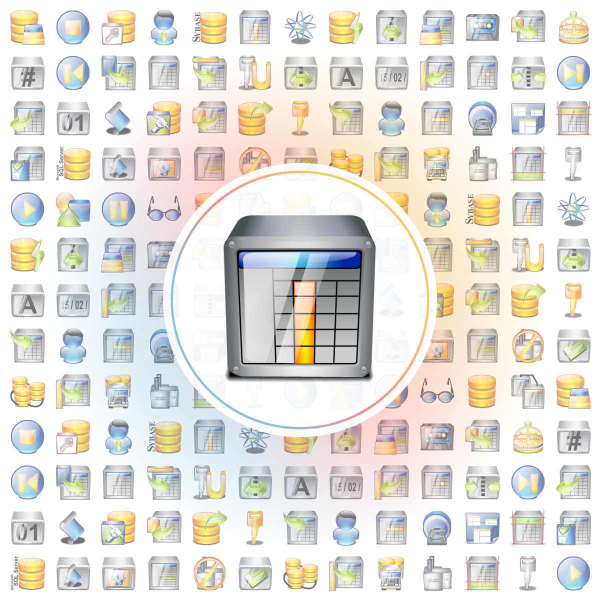 Column Icon - Iconshock