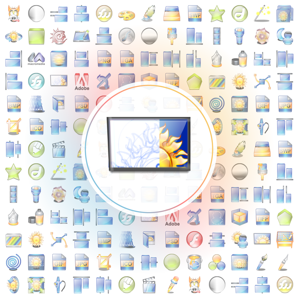Vector to raster Icon - Iconshock