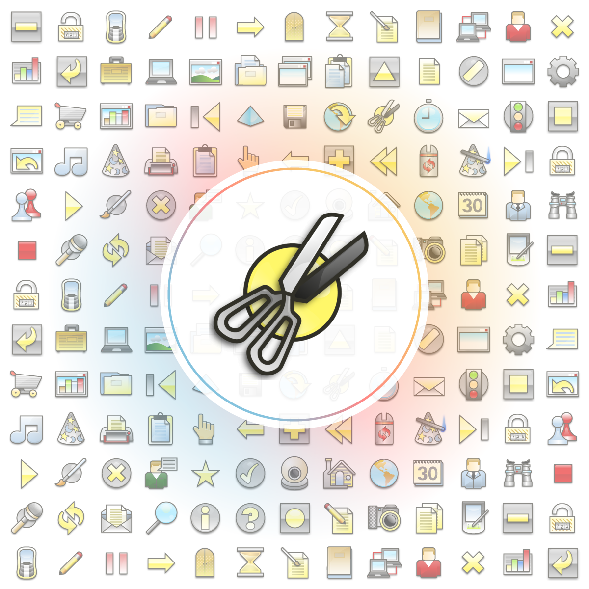 Scissors Icon - Iconshock