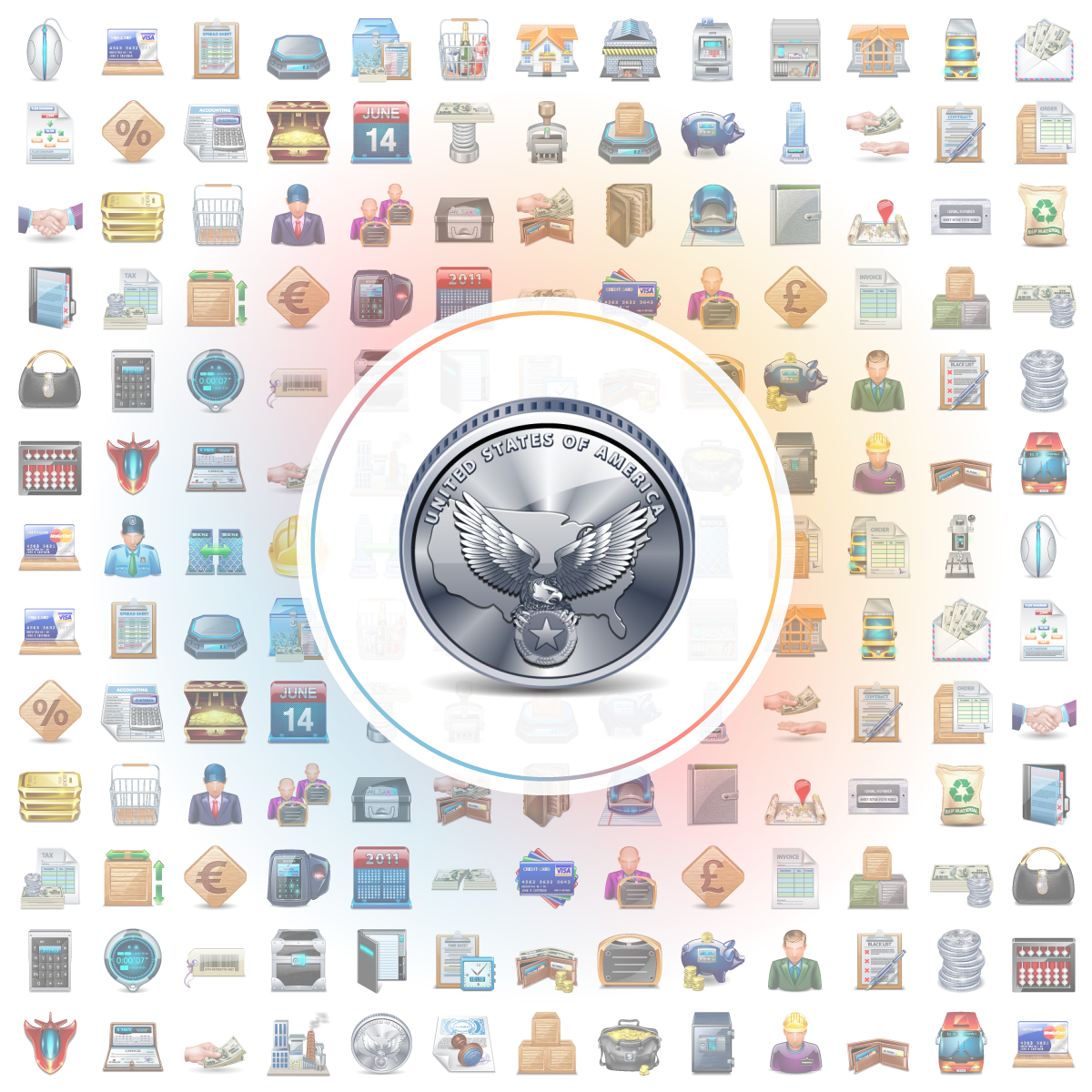 Coin Icon - Iconshock