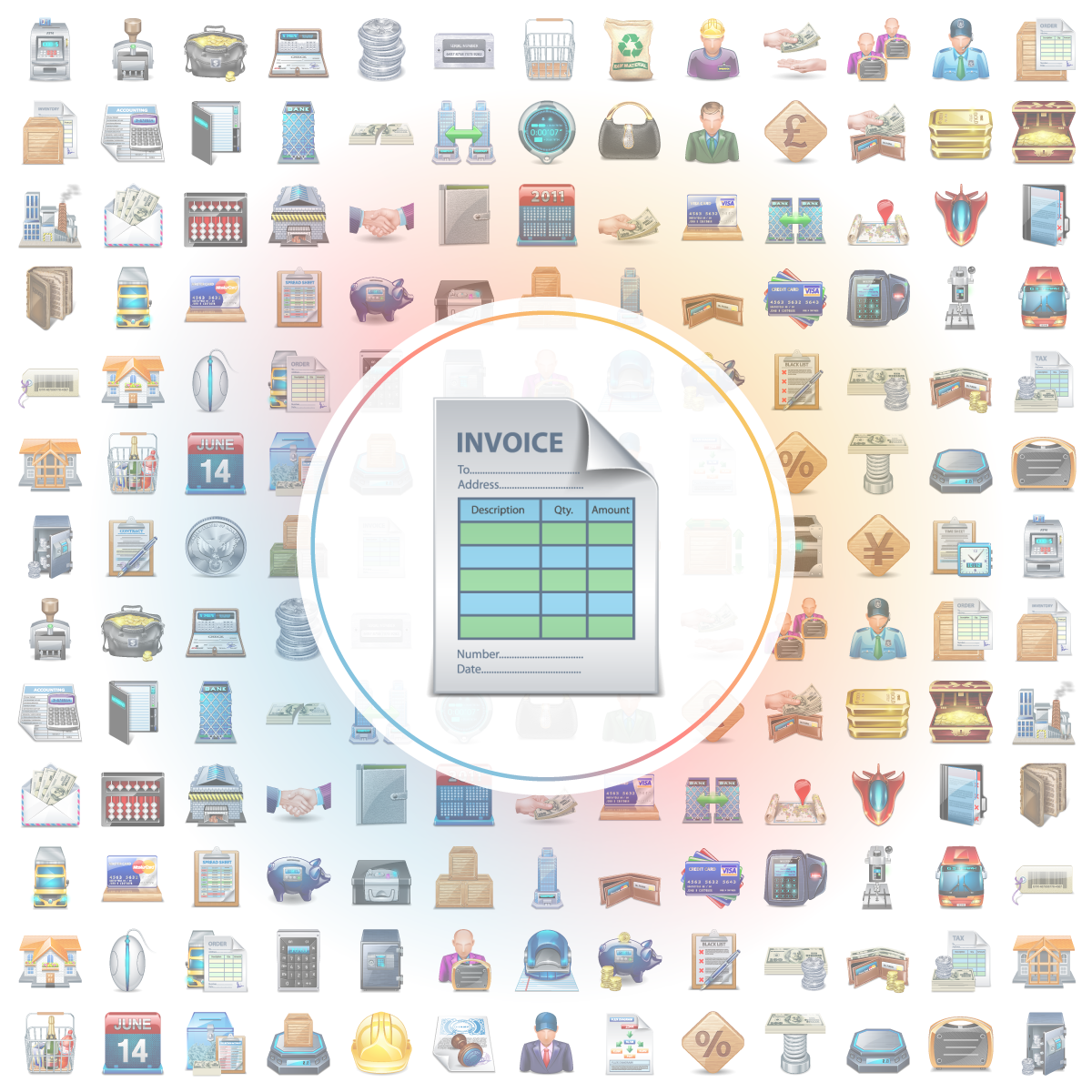 Invoice Icon - Iconshock