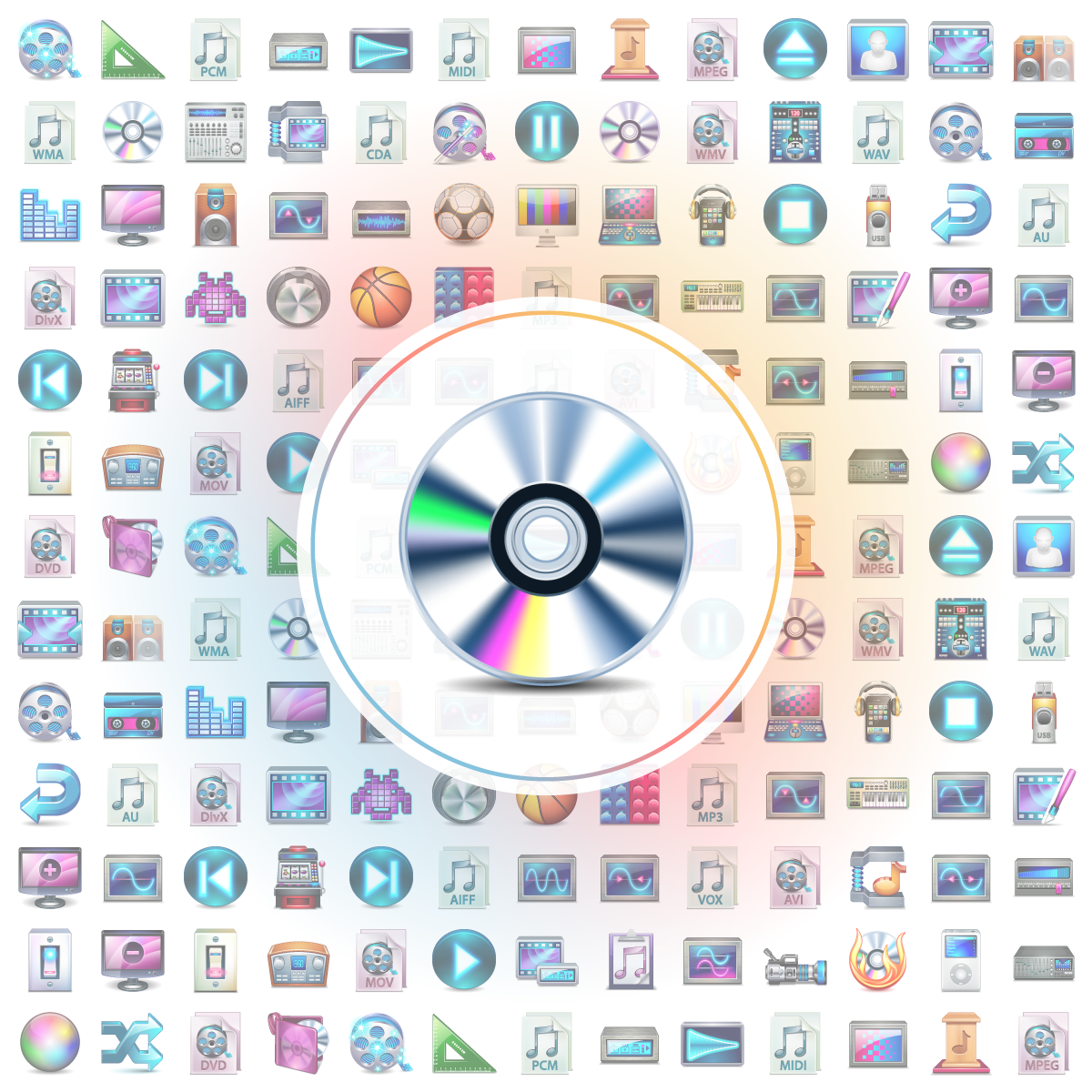 Cd Icon - Iconshock