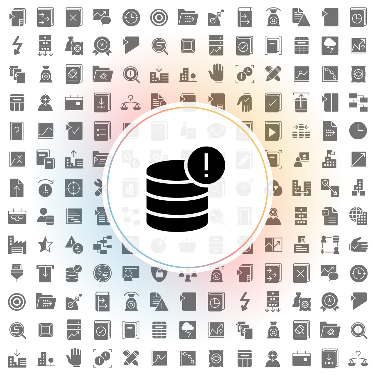 Risk database Icon - Iconshock