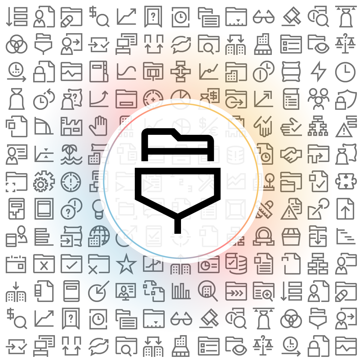 Project filter Icon - Iconshock