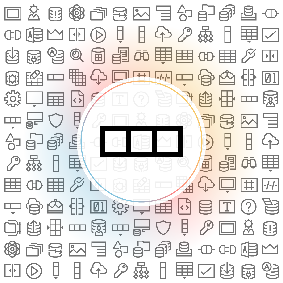 Row Icon - Iconshock
