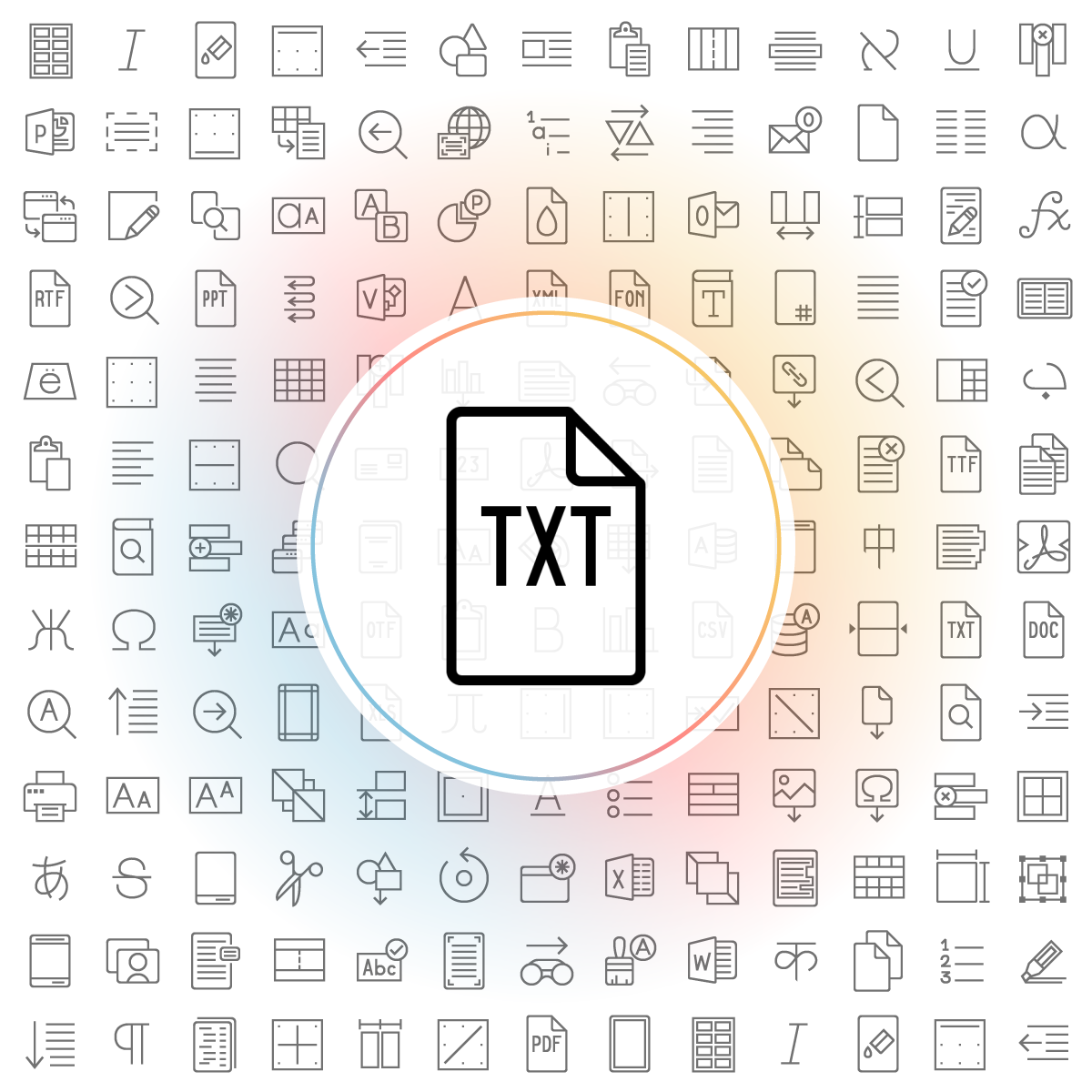 File_format_txt Icons - Iconshock