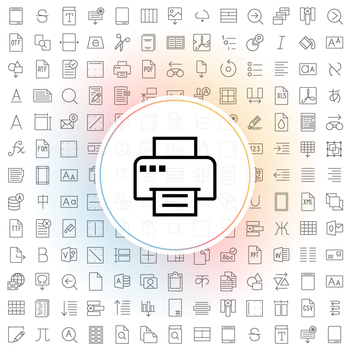 Print Icon - Iconshock