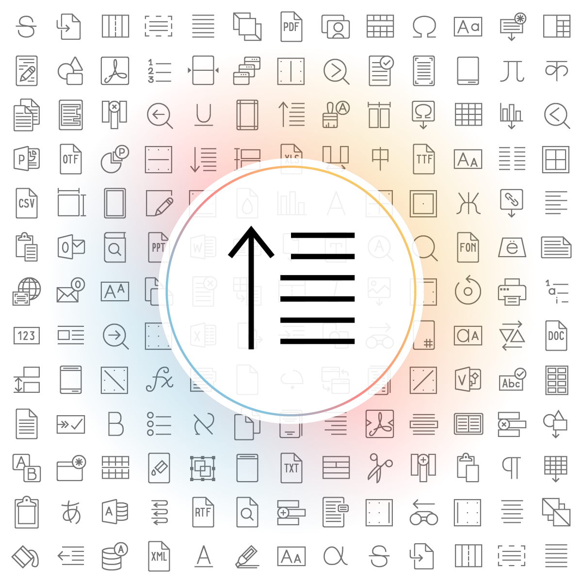 Ascending order Icons - Iconshock