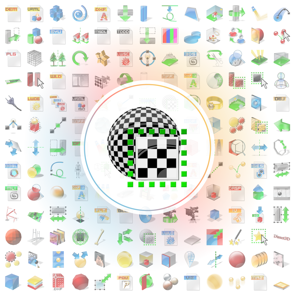 Dithering Icon - Iconshock