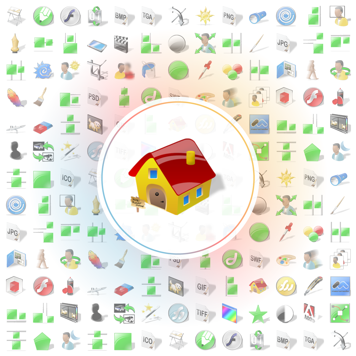 Cartoon Icon - Iconshock