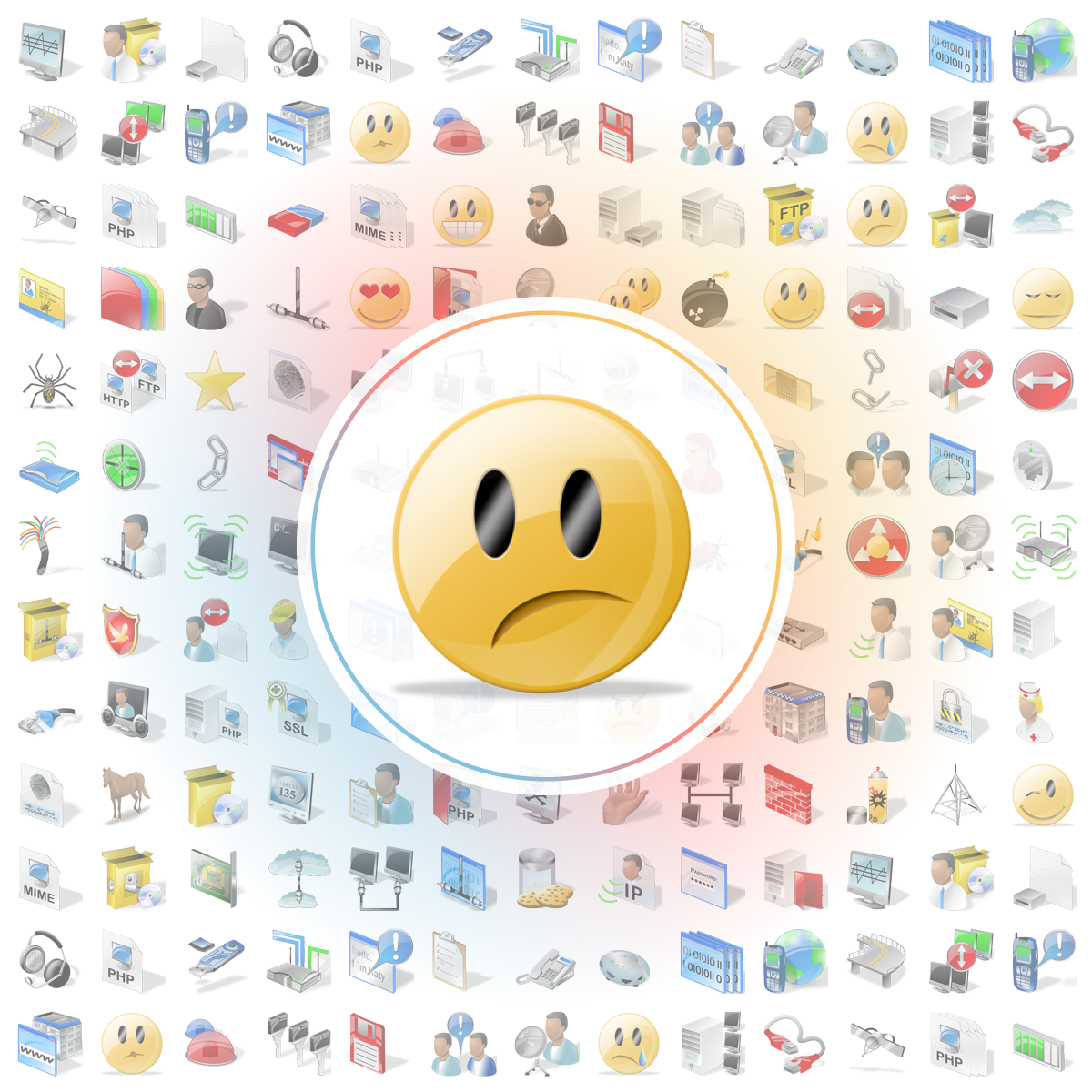 Emoji confused Icon - Iconshock