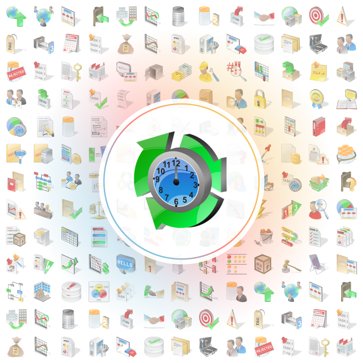 Time cycles Icon - Iconshock