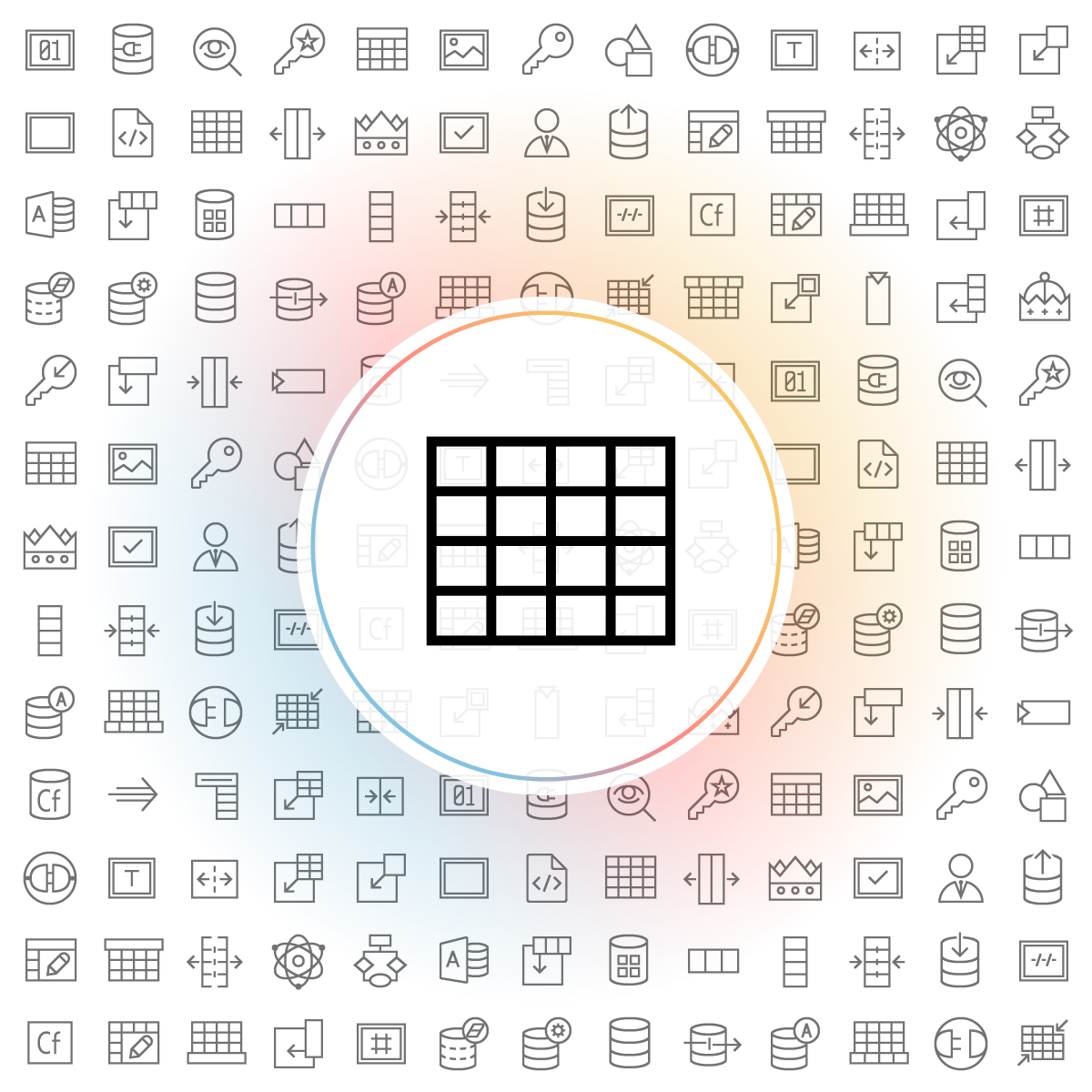 Table2 Icons - Iconshock