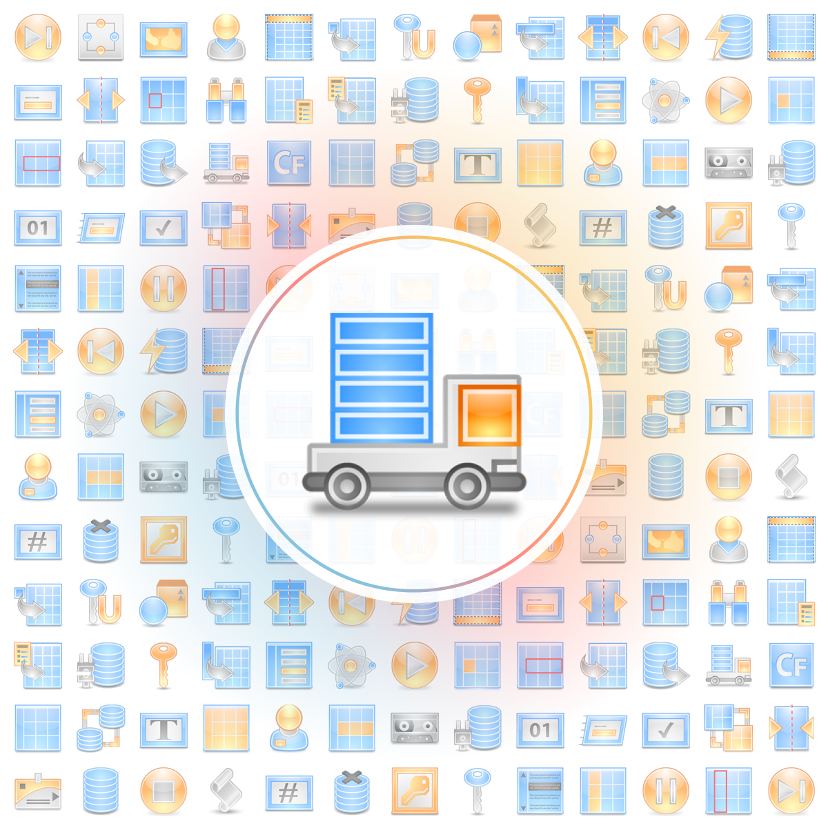 Data transport Icon - Iconshock