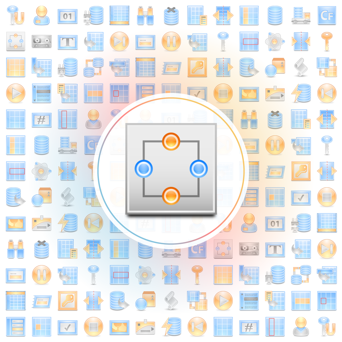Entity relationship model Icon - Iconshock