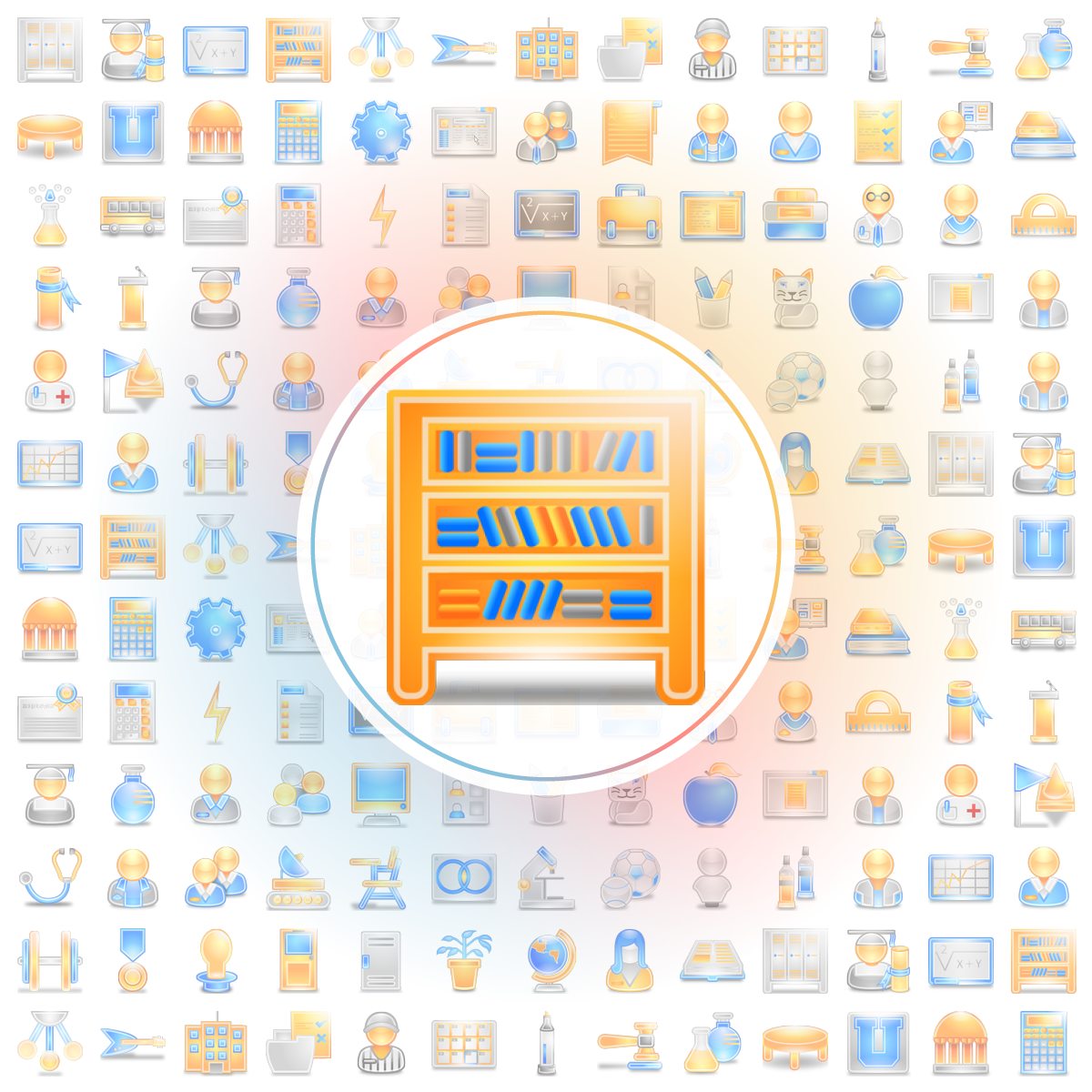 Library Icon - Iconshock