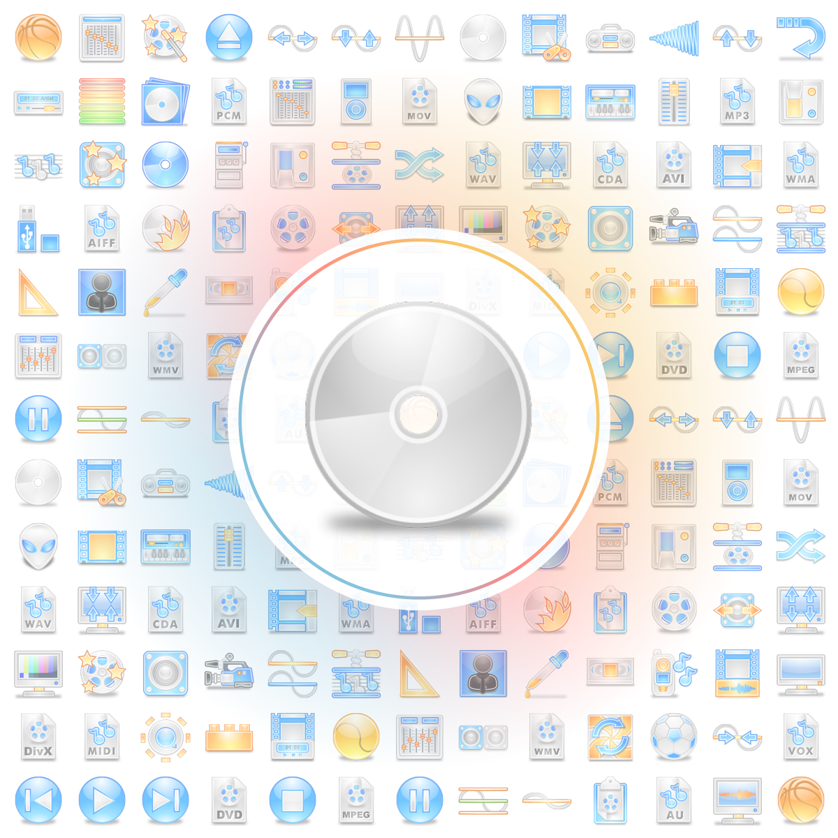 Cd Icon - Iconshock