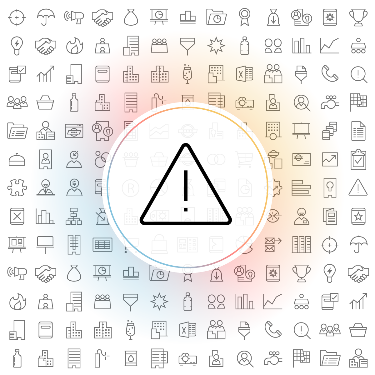 Risk Icon - Iconshock