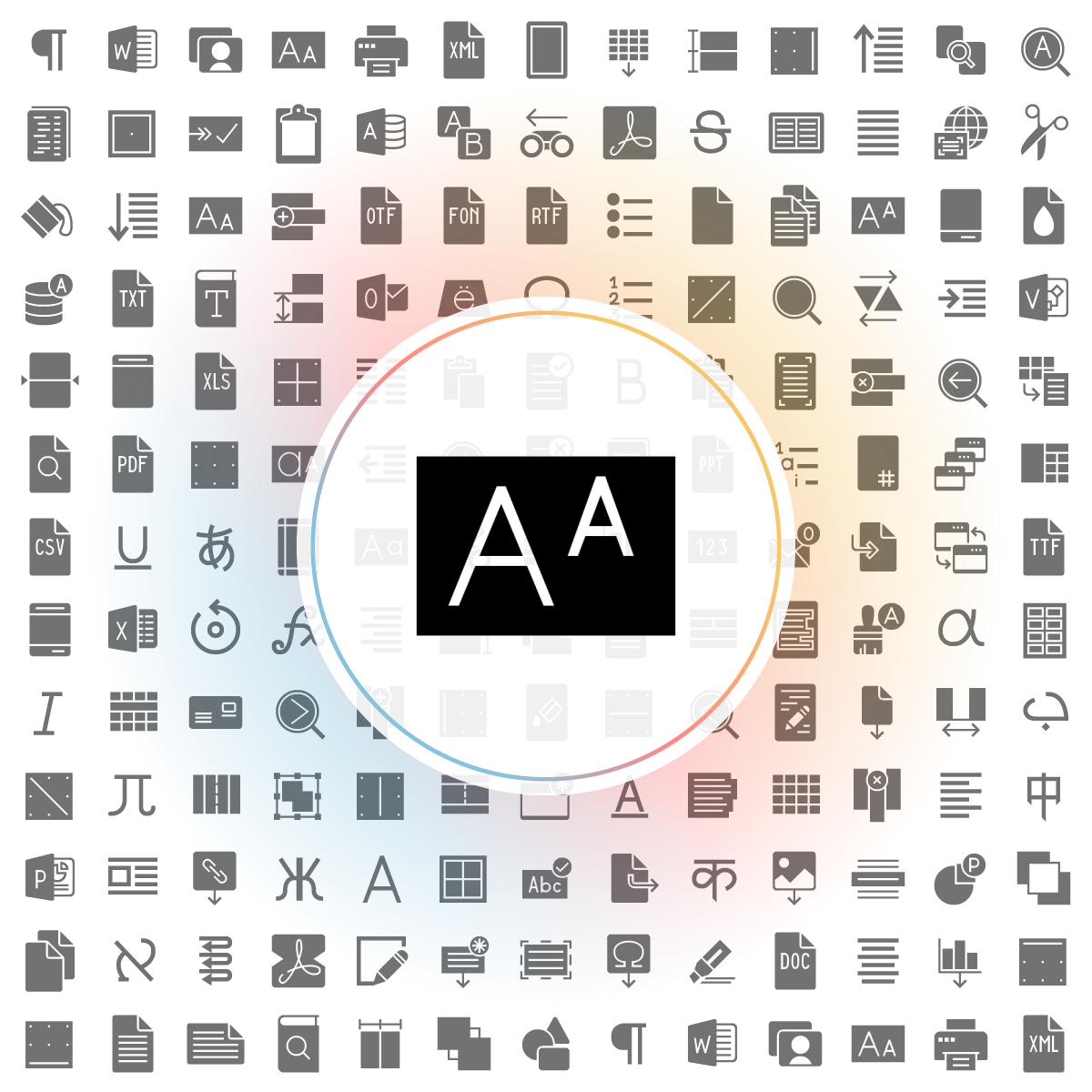 Superscript Icon - Iconshock