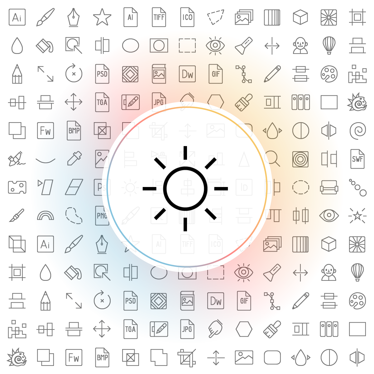 Brightness Icons - Iconshock