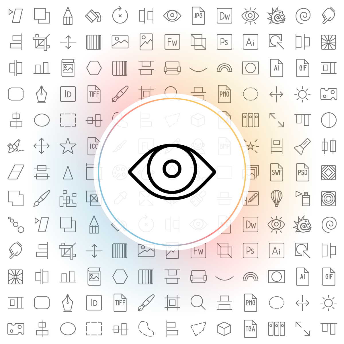 Eye Icons Iconshock
