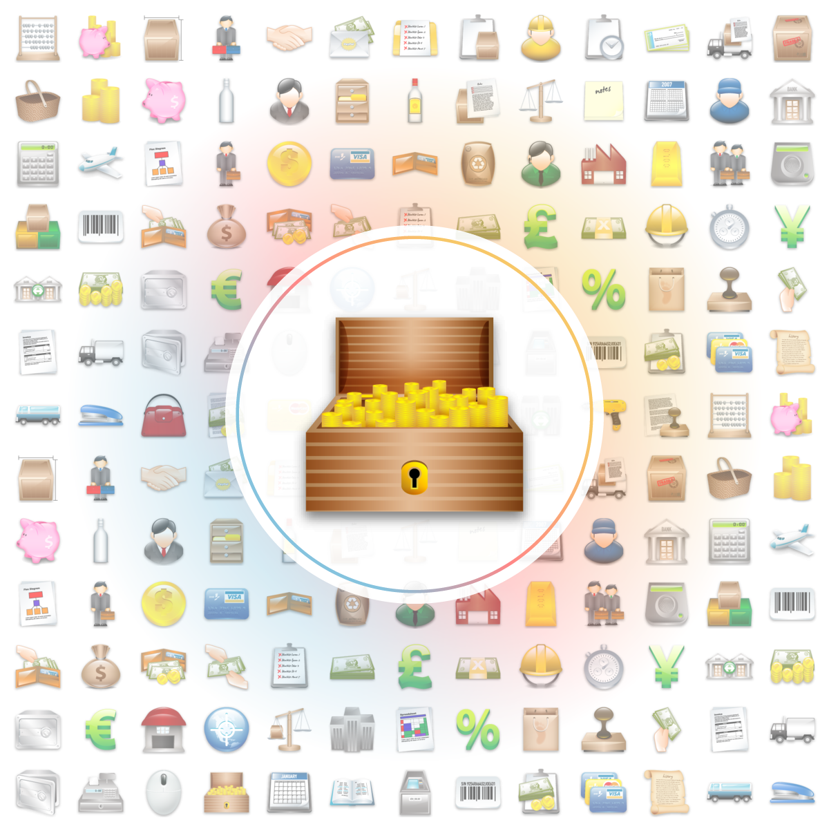 Treasure Icon - Iconshock
