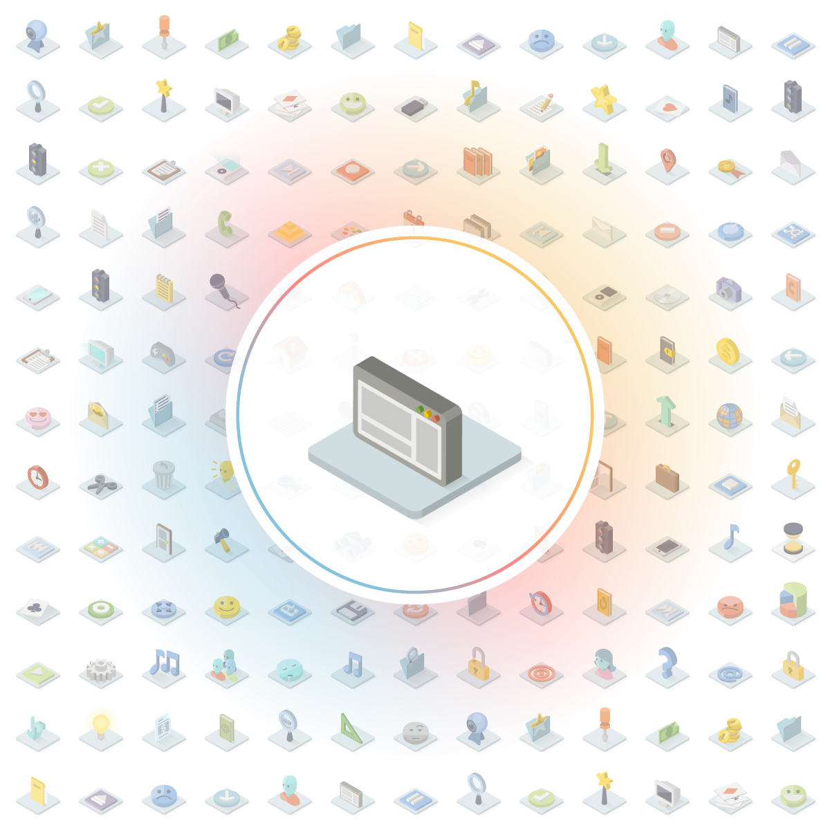 Layout Icon - Iconshock