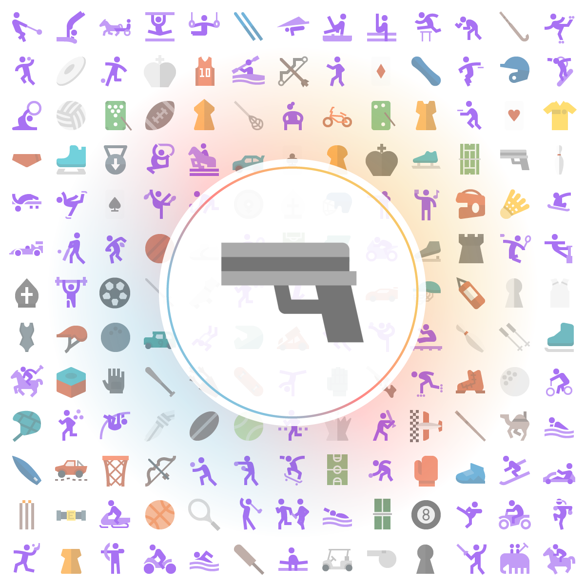 Airsoft Icon - Iconshock