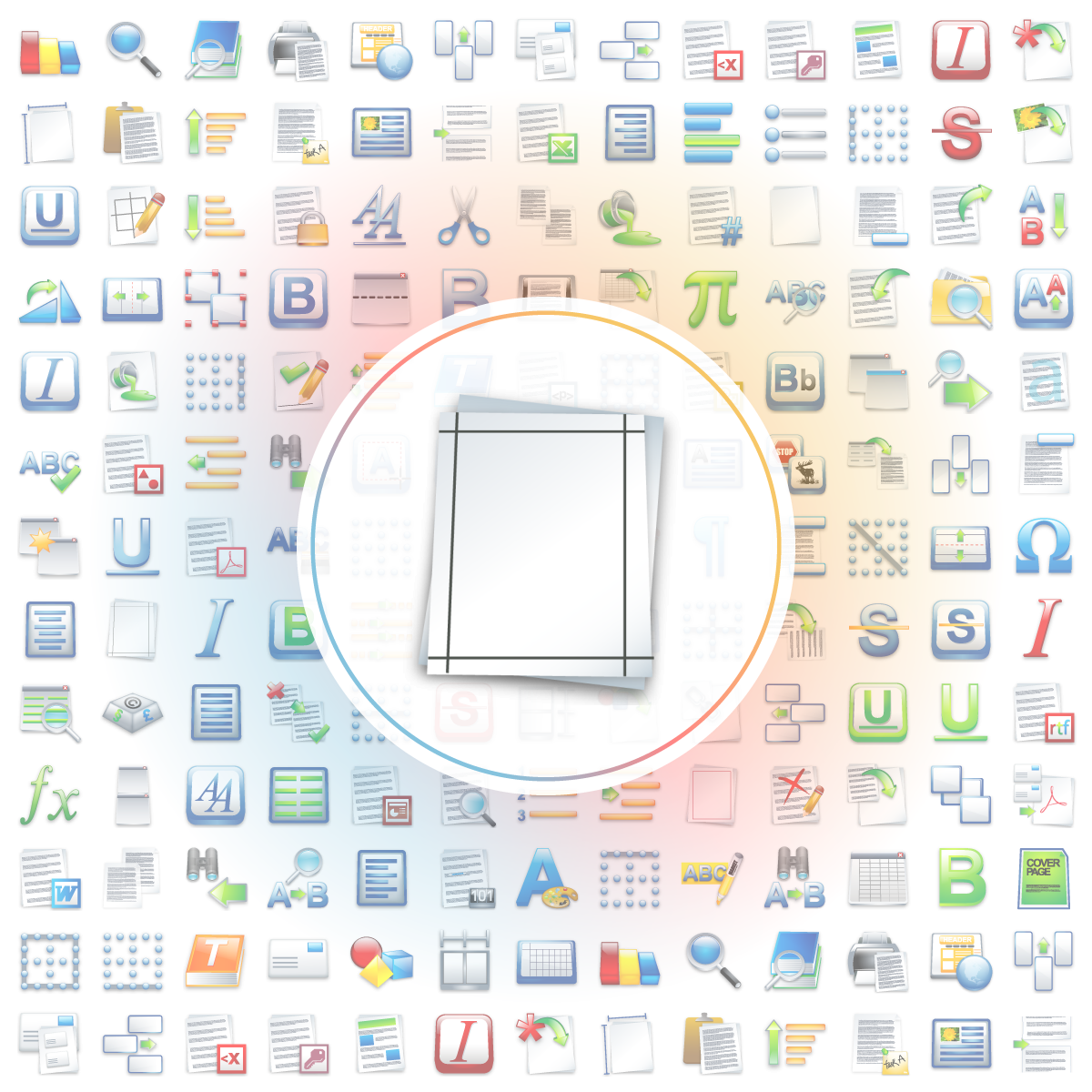 Margins Icon - Iconshock