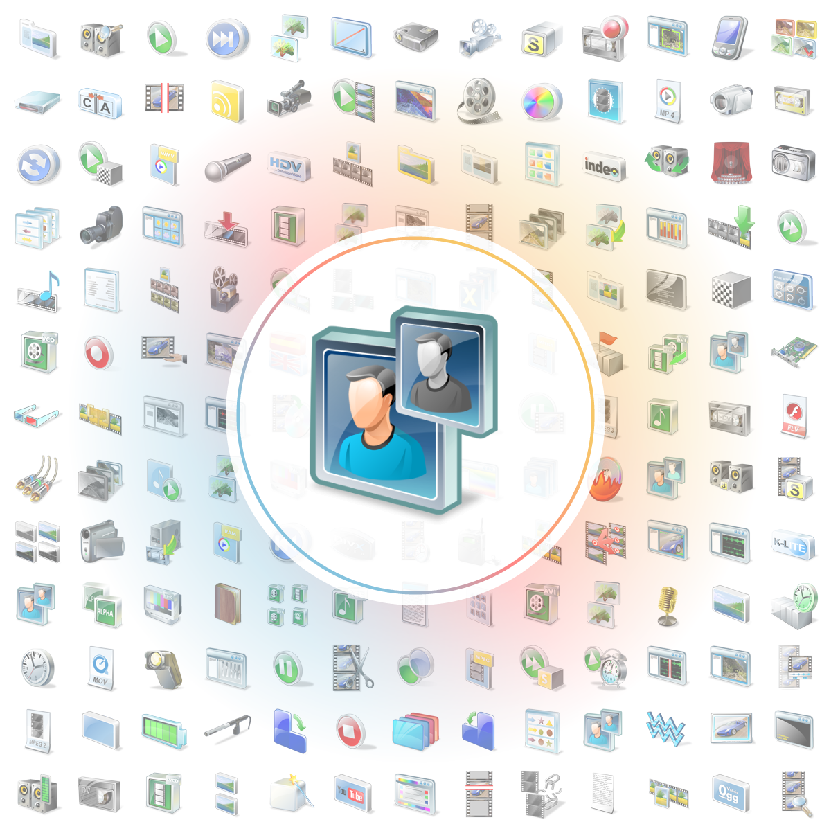 Black and white Icon - Iconshock