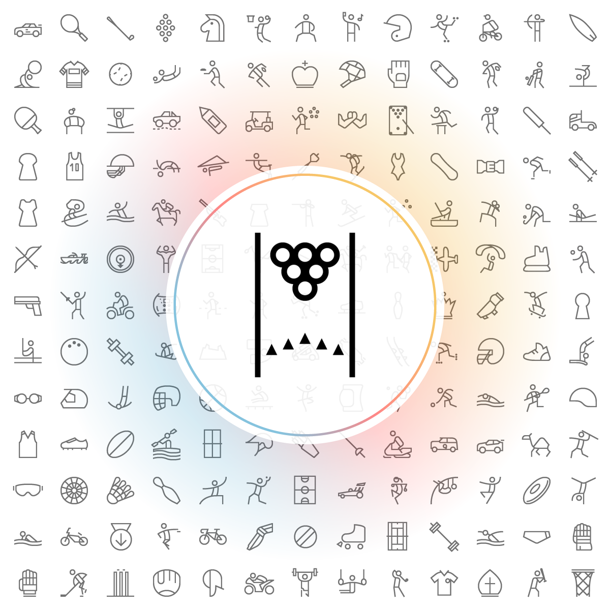 Bocce Icons - Iconshock