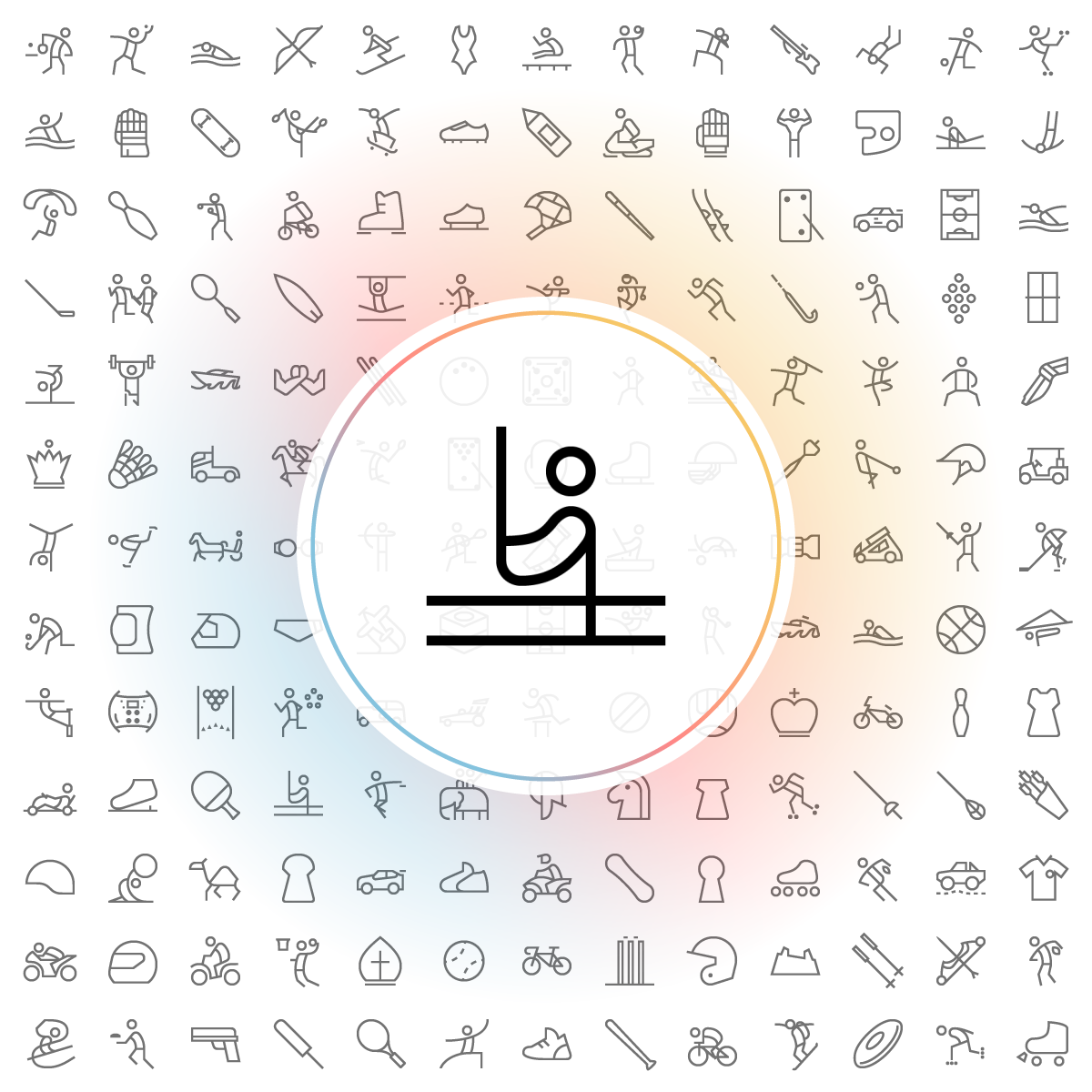 Parallel bars Icons - Iconshock