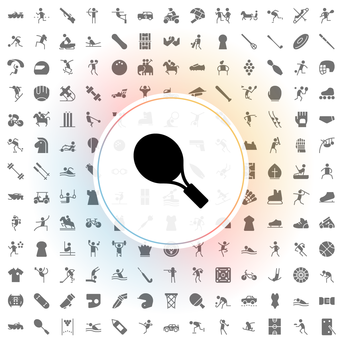 Tennis racket Icon - Iconshock