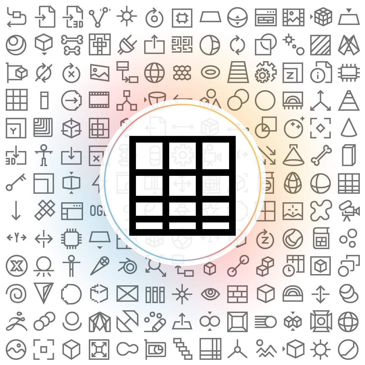 Dithering Icon - Iconshock