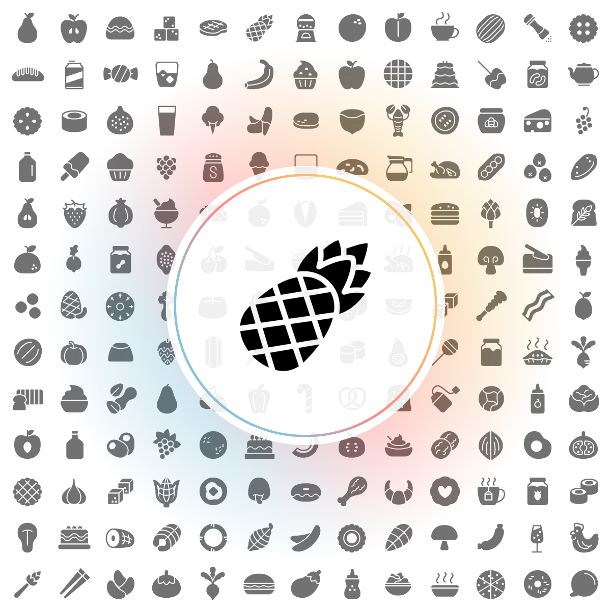 Pineapple Icon - Iconshock