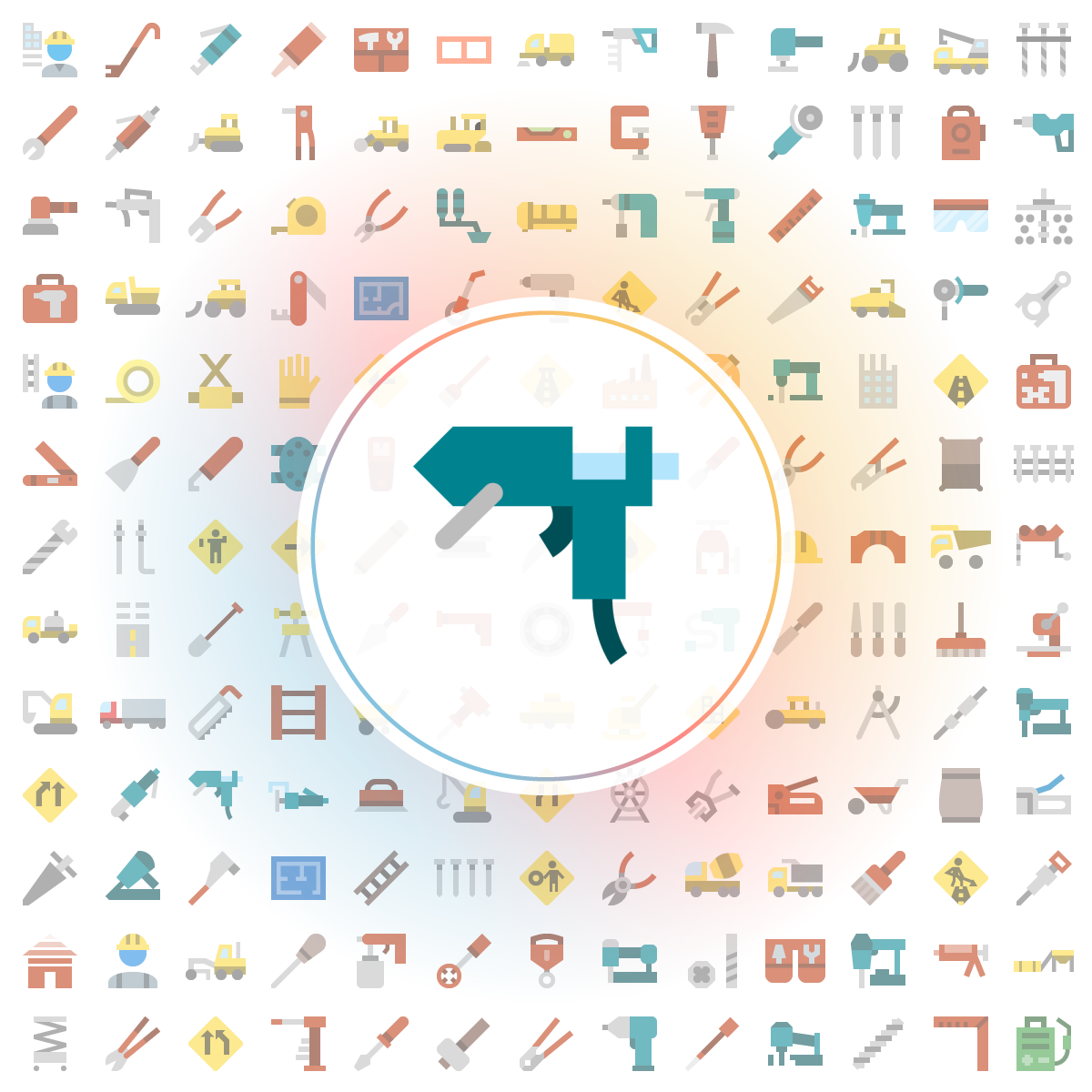 Glue gun Icon - Iconshock
