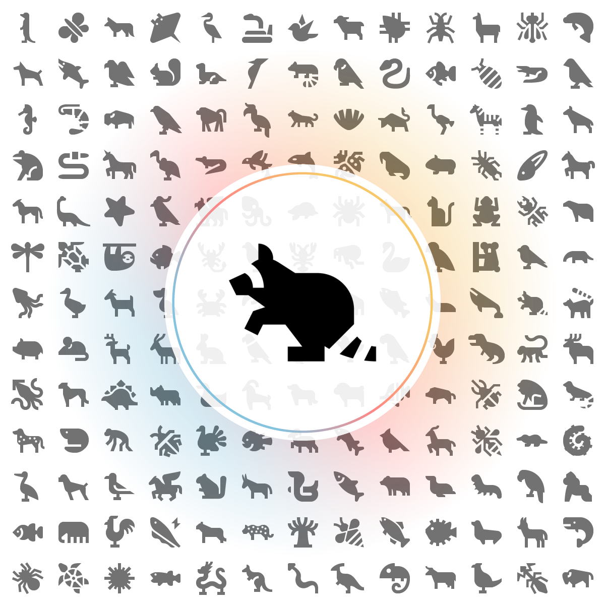 Raccoon Icon - Iconshock