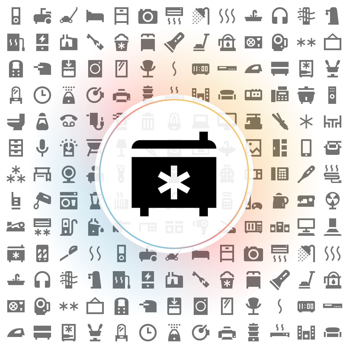 Freezer Icon - Iconshock
