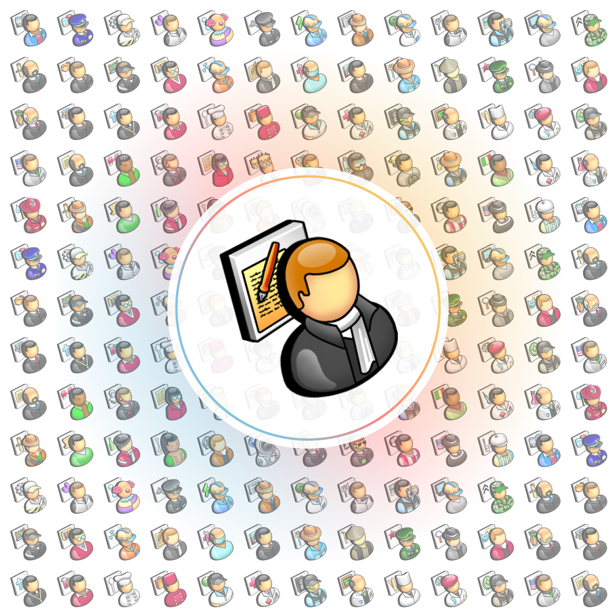 Writer Icon - Iconshock