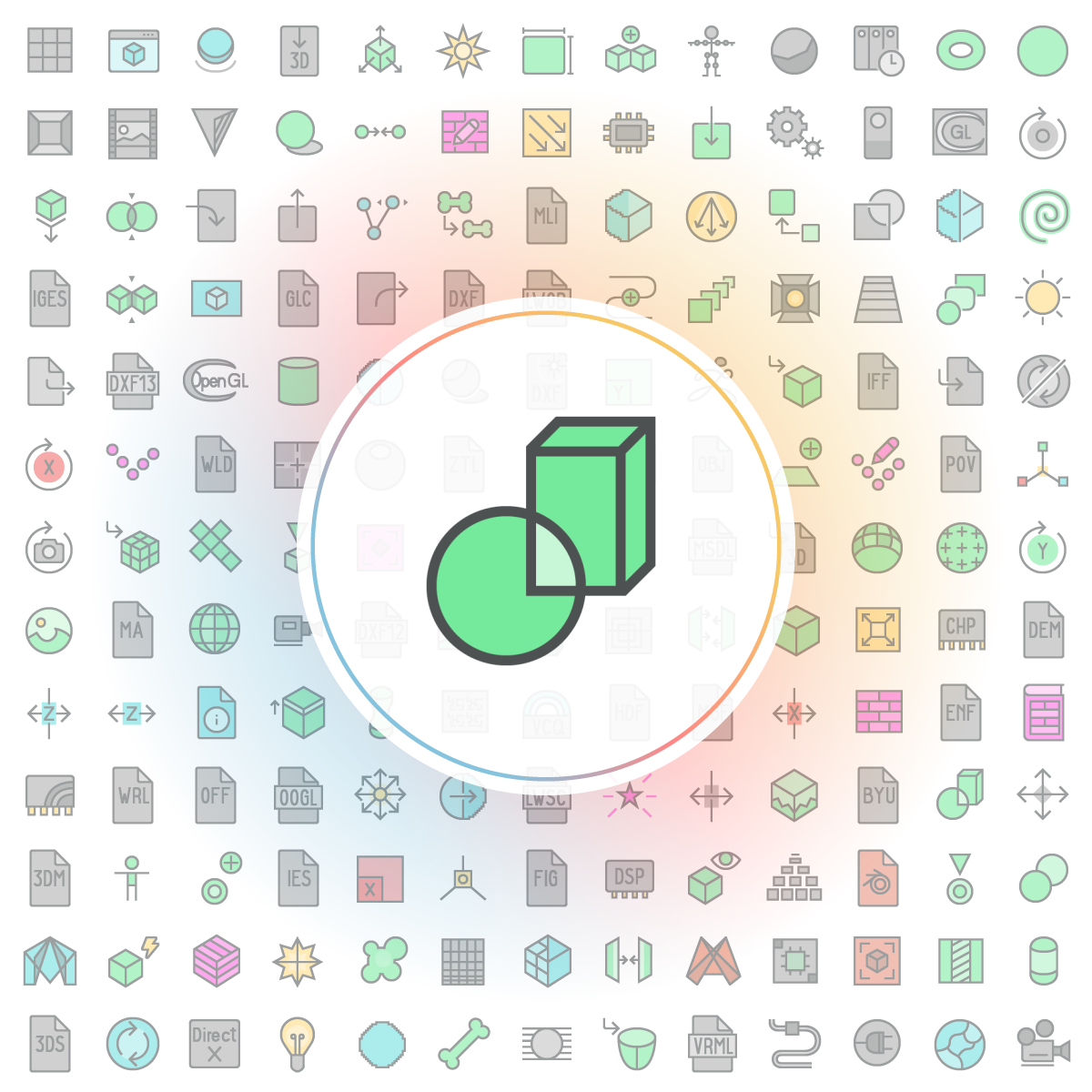 Boolean Icon - Iconshock