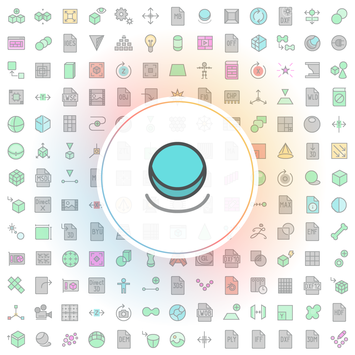 Reflectivity Icon - Iconshock