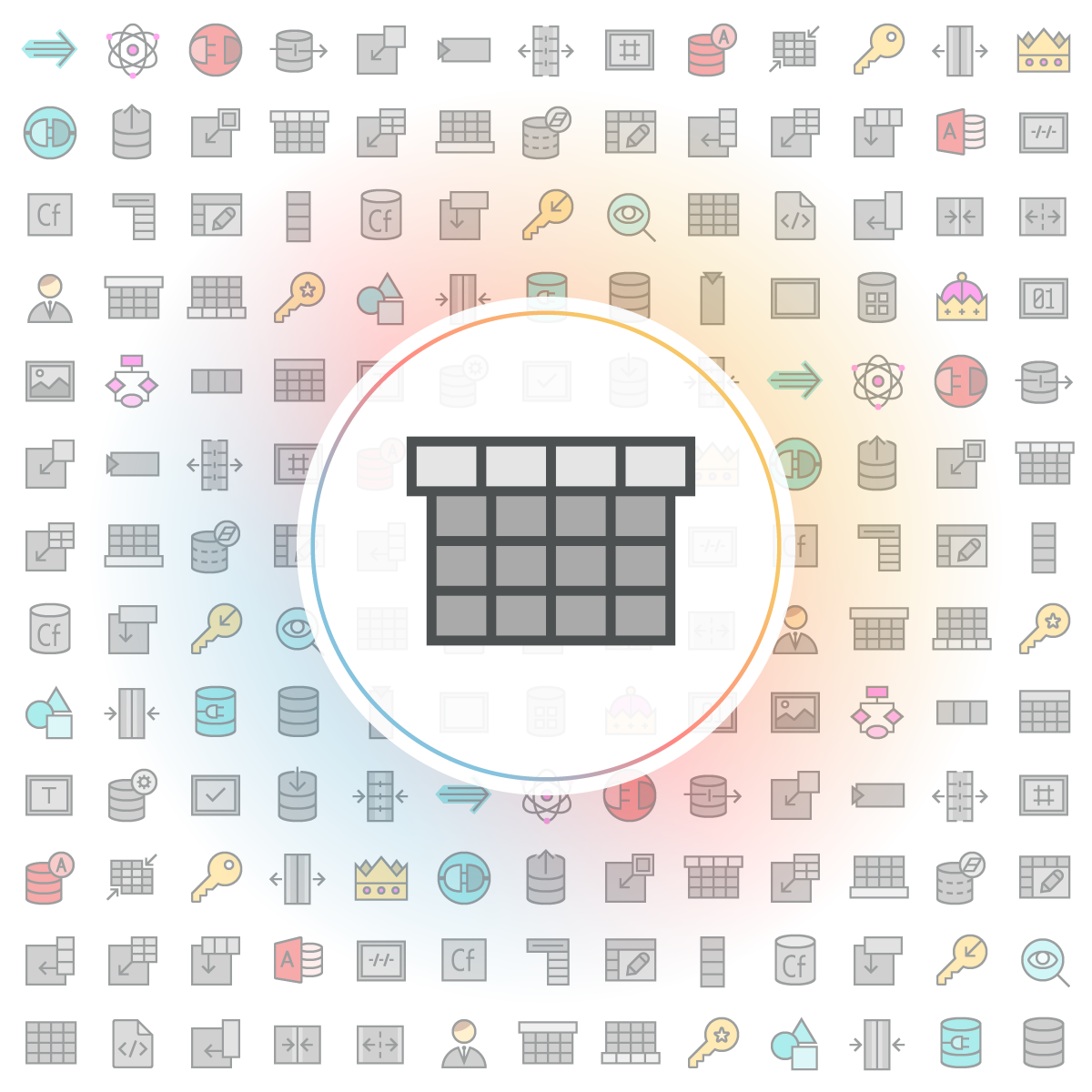 Table Header Icons – HTML Table Headers – CASIA