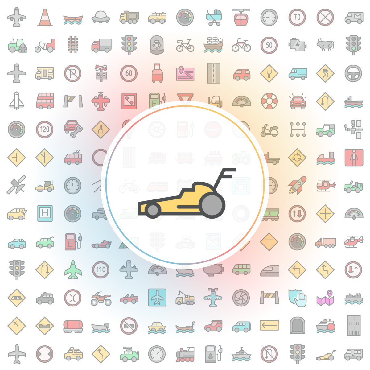 Dragster Icon - Iconshock
