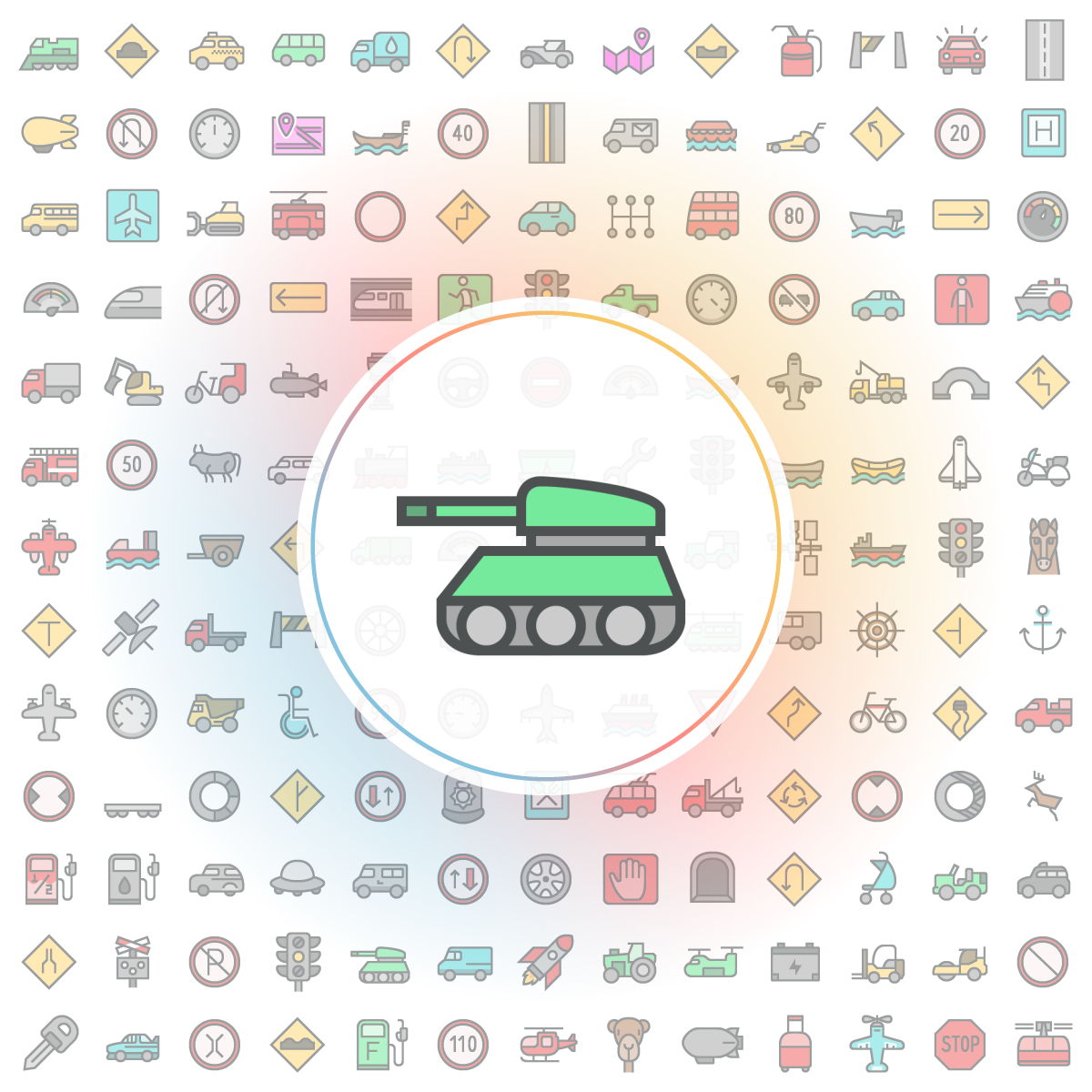 Tank Icon - Iconshock