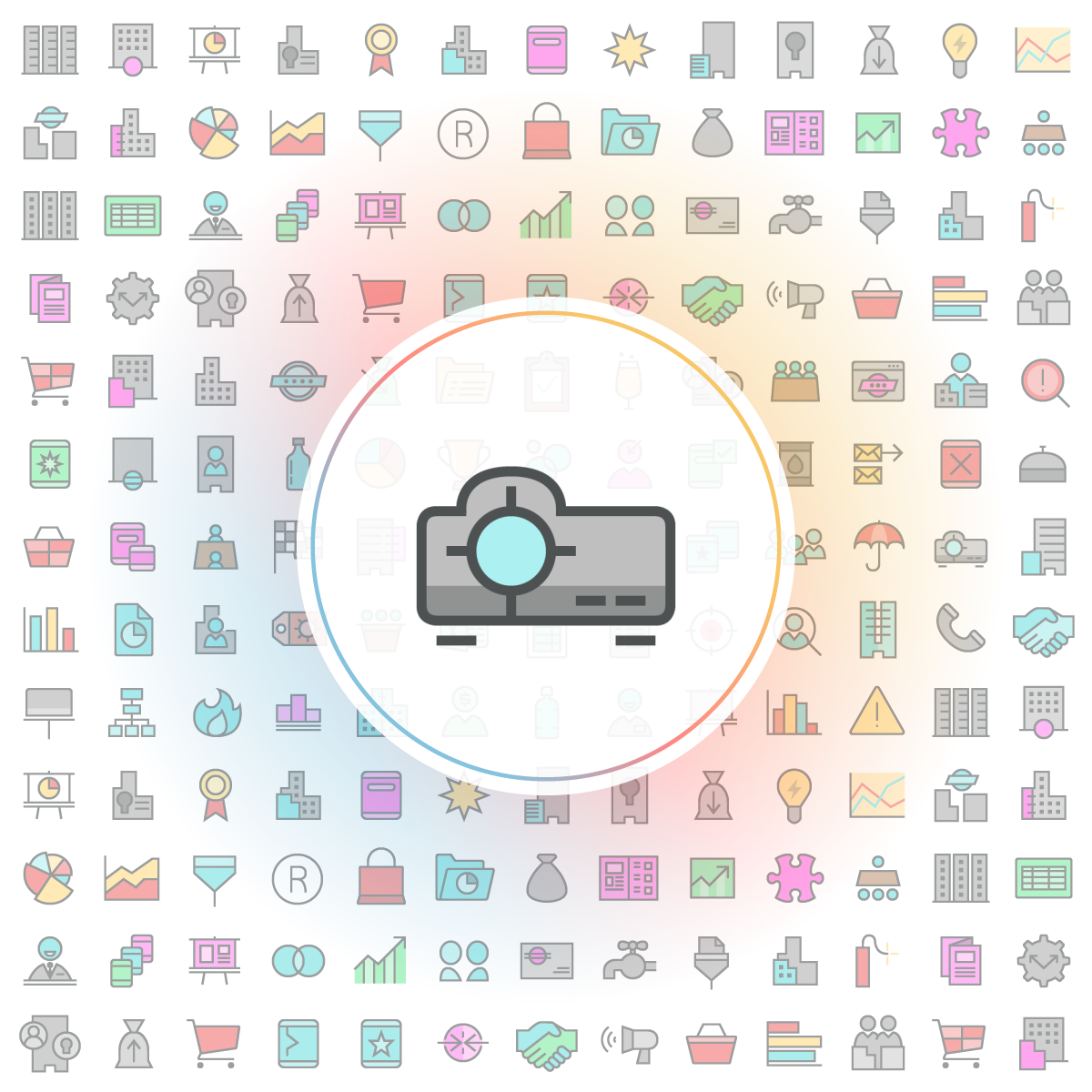 Projector Icon - Iconshock