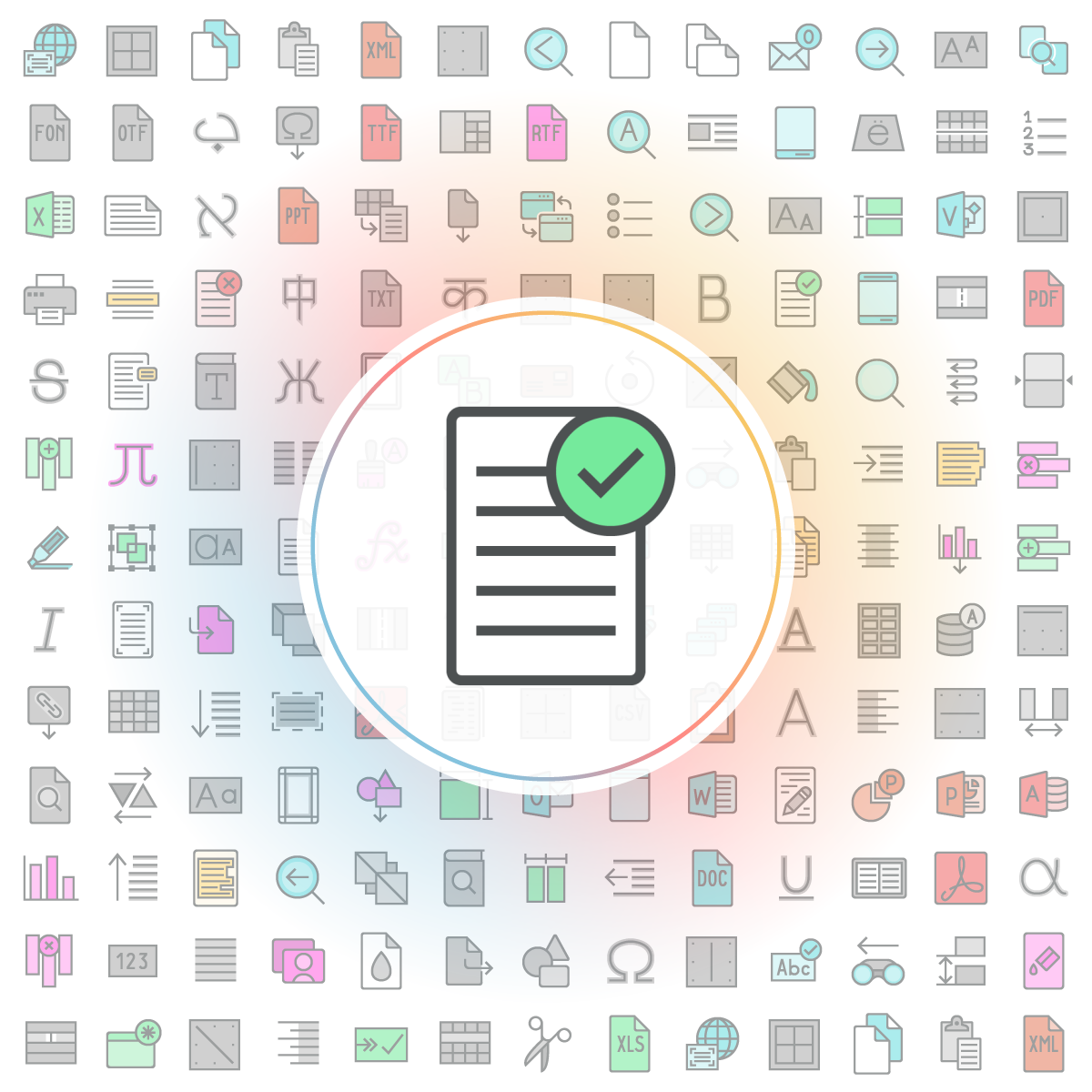 Accept document Icon - Iconshock