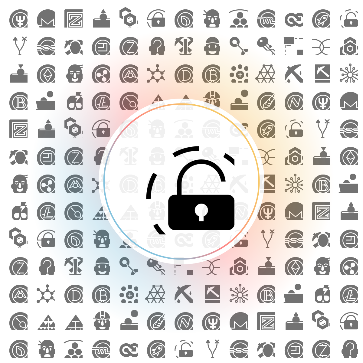 Decryption Icon - Iconshock
