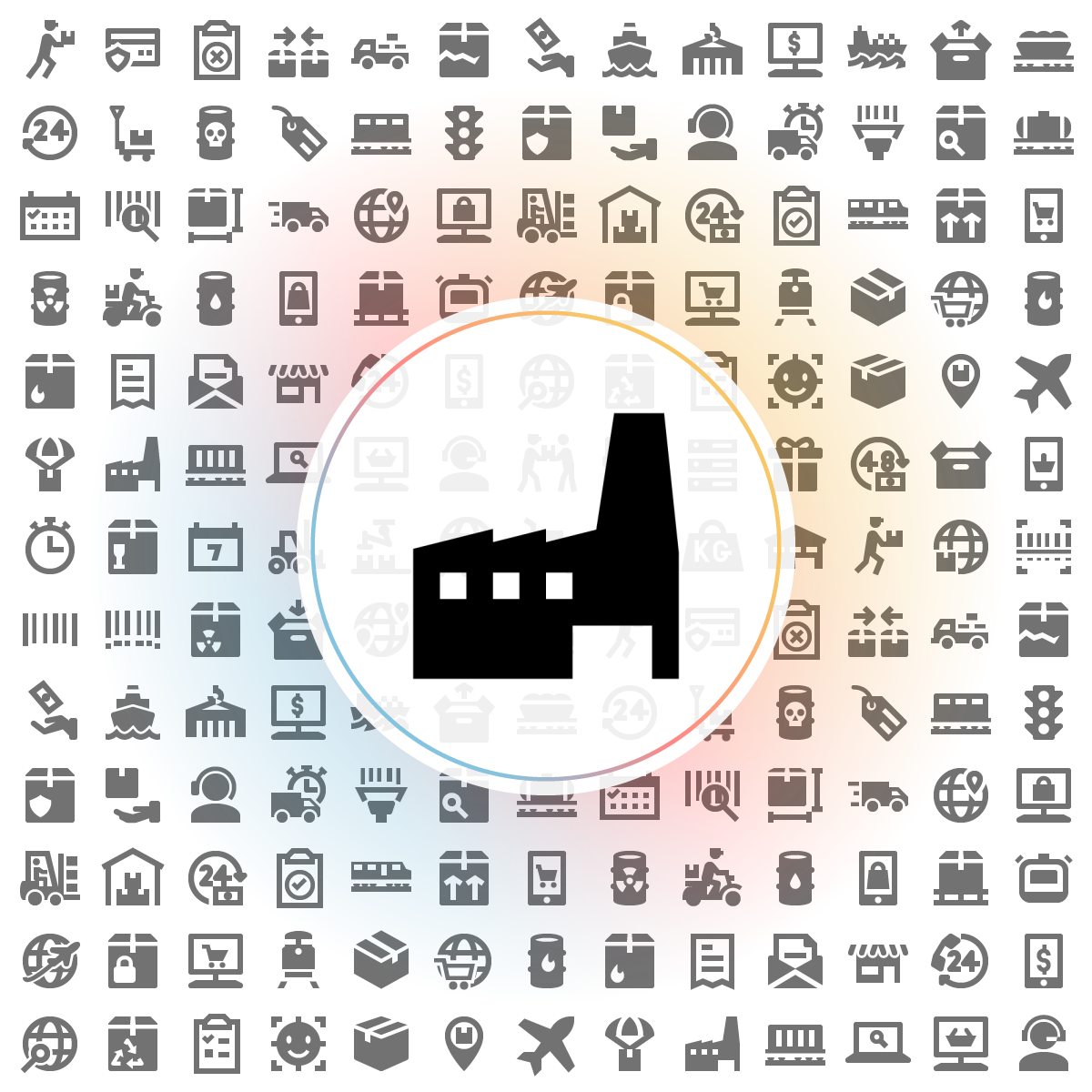 Factory Icon - Iconshock