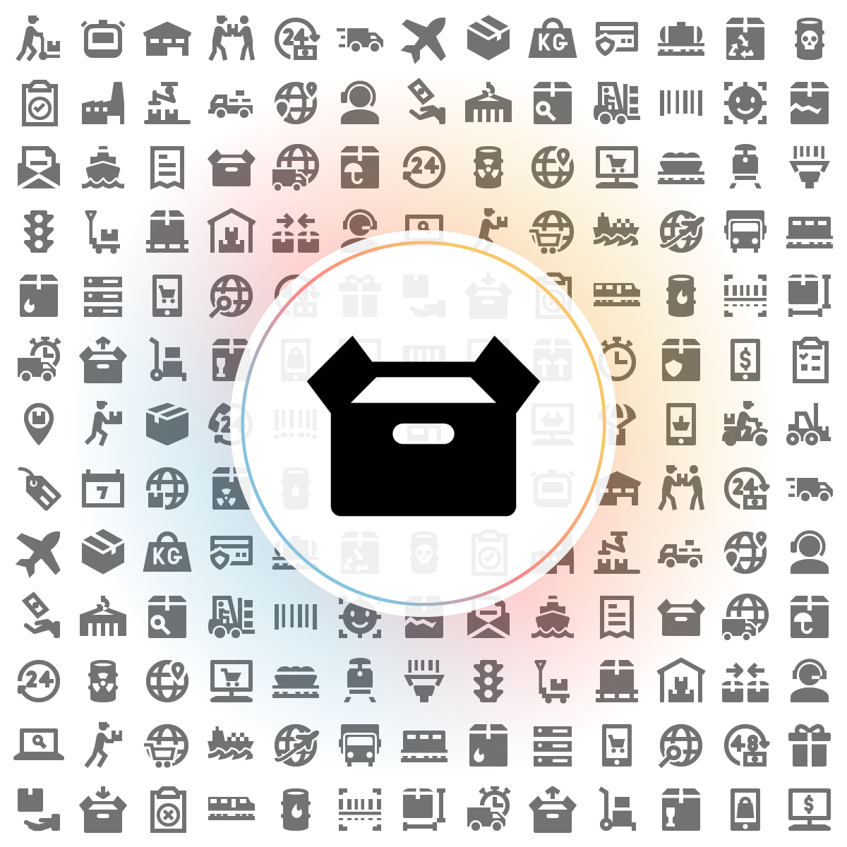Open box Icon - Iconshock
