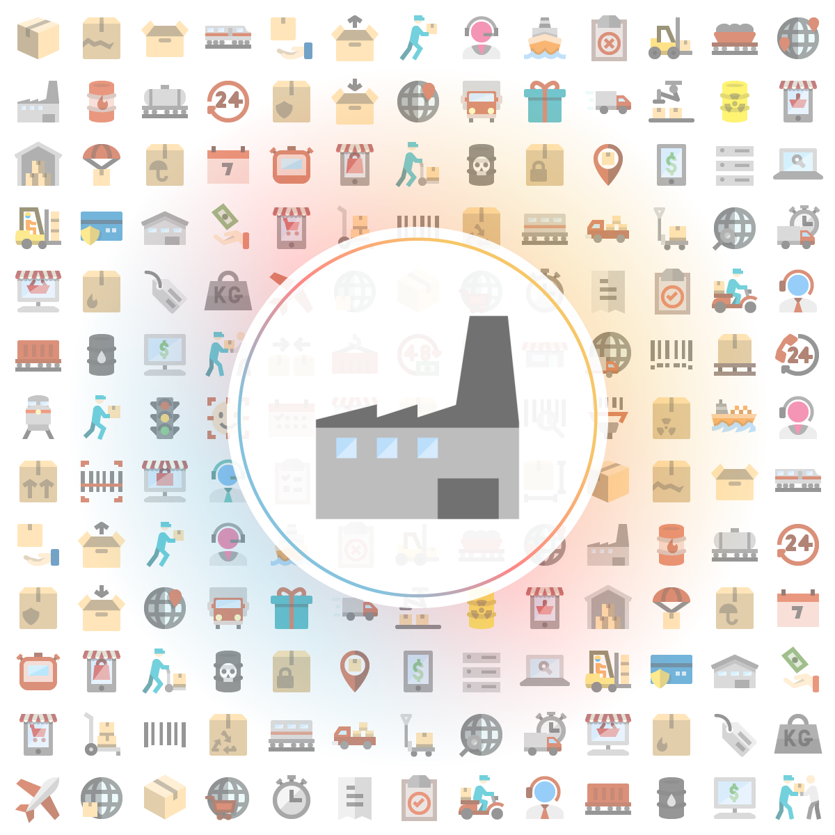 Factory Icon - Iconshock